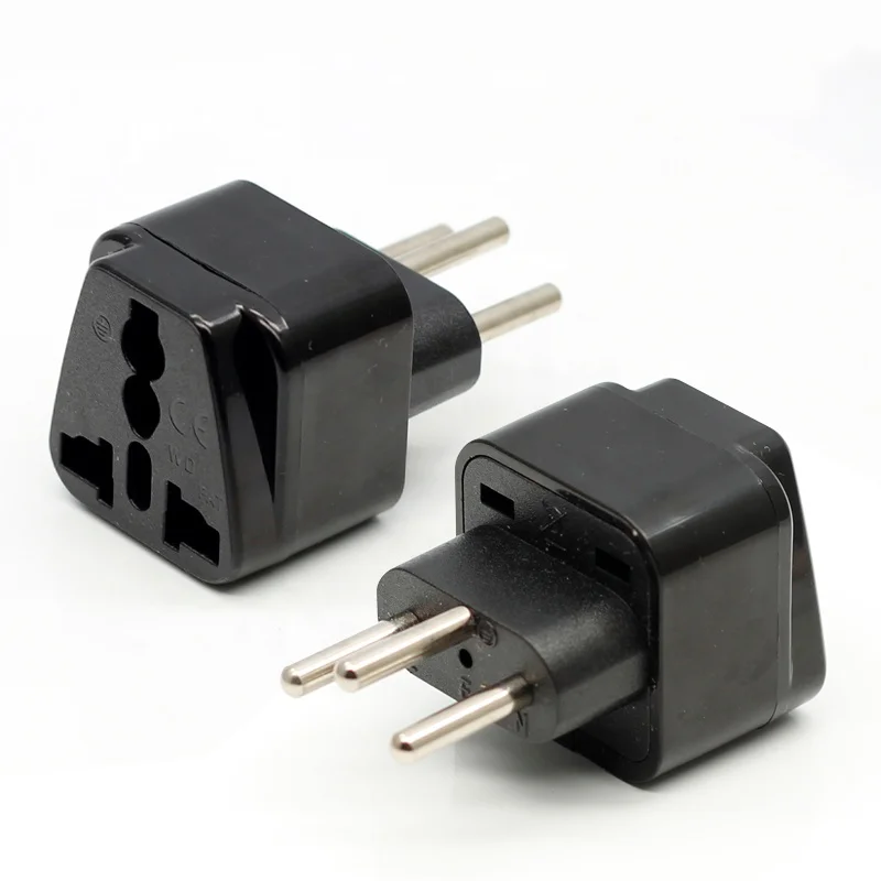 

10A 16A Fast Universal EU power plug Female adapter to Switzerland 3 PIN Male converter connector