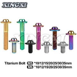 Xingxi Titanium Bolt M5 M6x10 12 15 20 25 30 35mm Torx head Screws is suitable for motorcycle Locomotive shell Modification