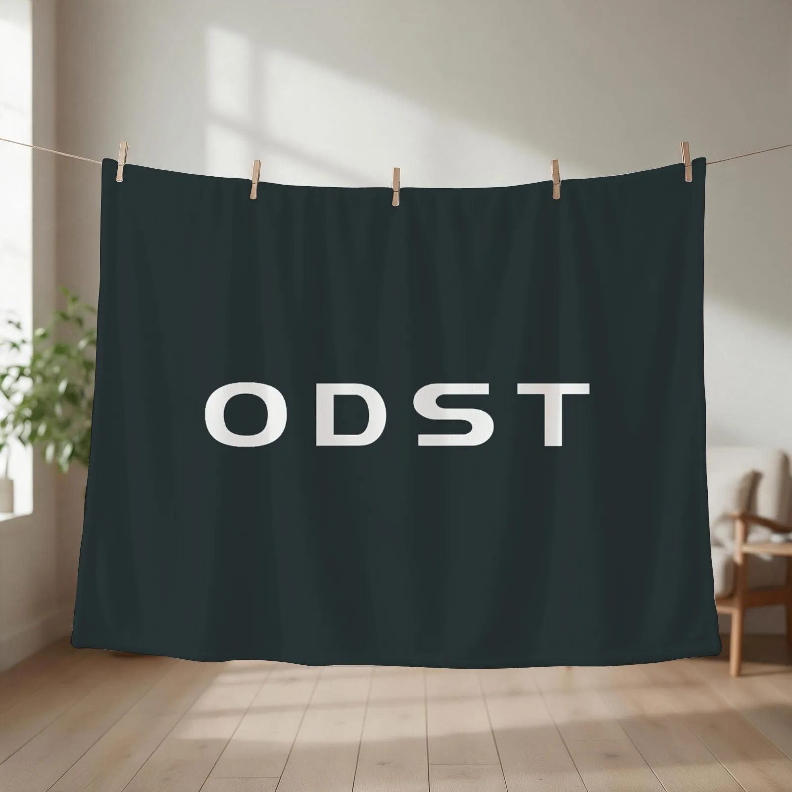 ODST Physical Training Throw Blanket couch cozy soft plush fuzzy picnic outdoor blanket