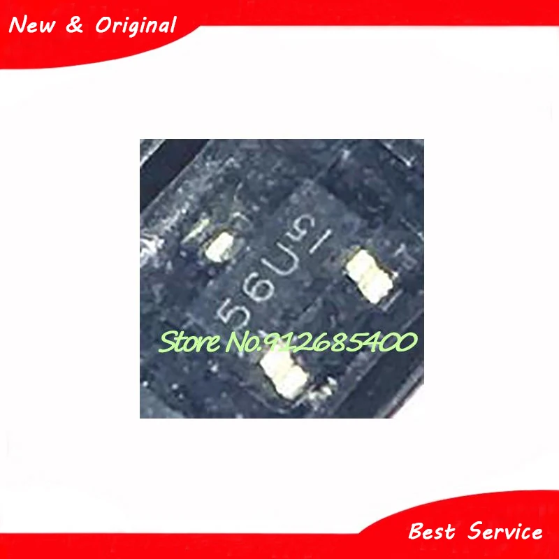 10 Pcs/Lot DMN2056U-7 56U SOT23 20V/4A New and Original In Stock