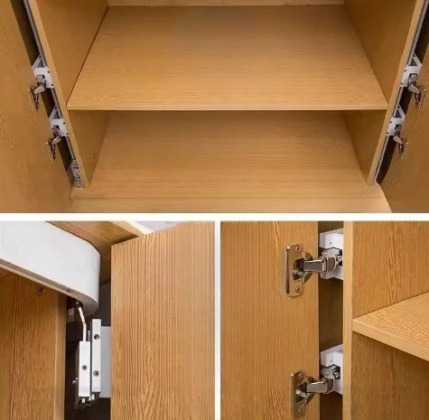 

Телескопический комплект направляющих для скрытых дверей, для встраиваемых раскладных дверей-бабочек, невидимая раздвижная система