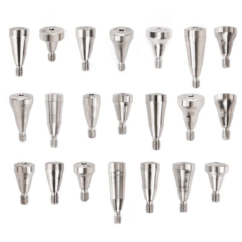 1pc Titanium Healing Abutment Mini and Regular for Hiossen Osstem TS Oral Accessories Implant Platform