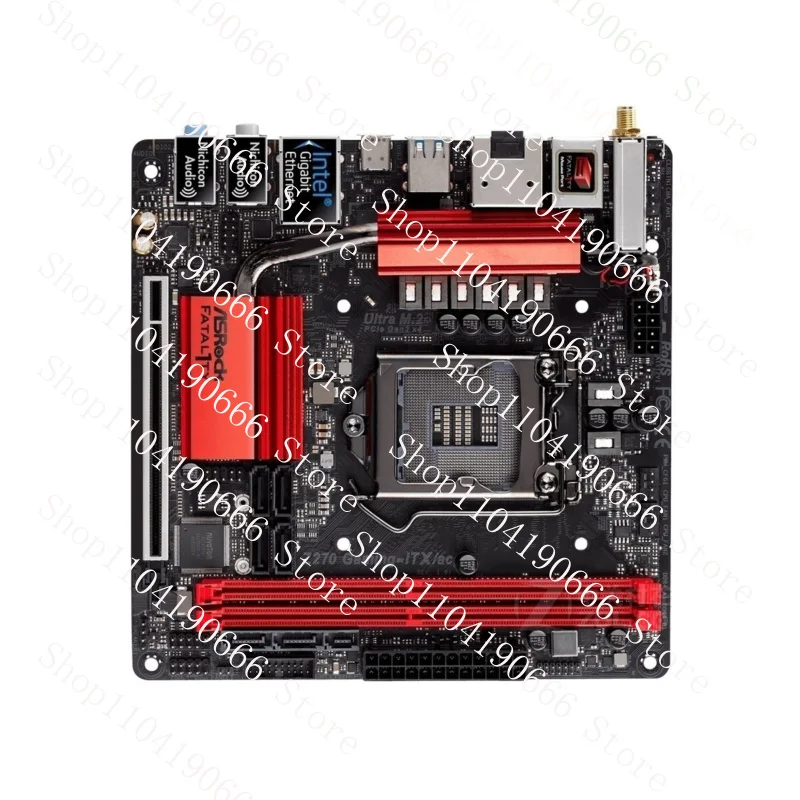 

For ASROCK Z270 GAMING ITX/AC motherboard Z270 LGA1151 DDR4 HDMI DP Tested OKXYG XYG