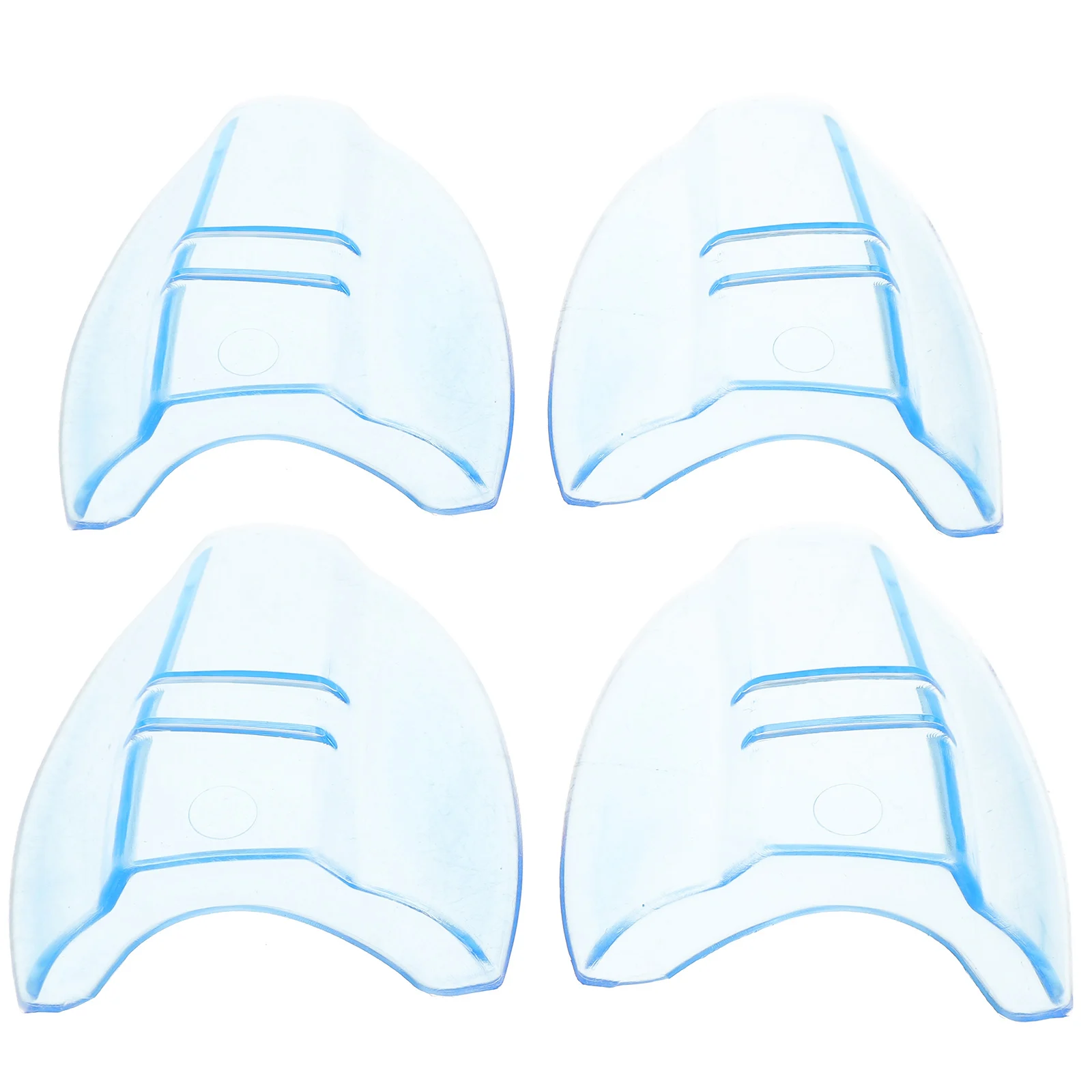

2 Pairs 17mm Protection Plate for Glasses Safety Shields Eyeglass Accessories TPU Side Splash Protection