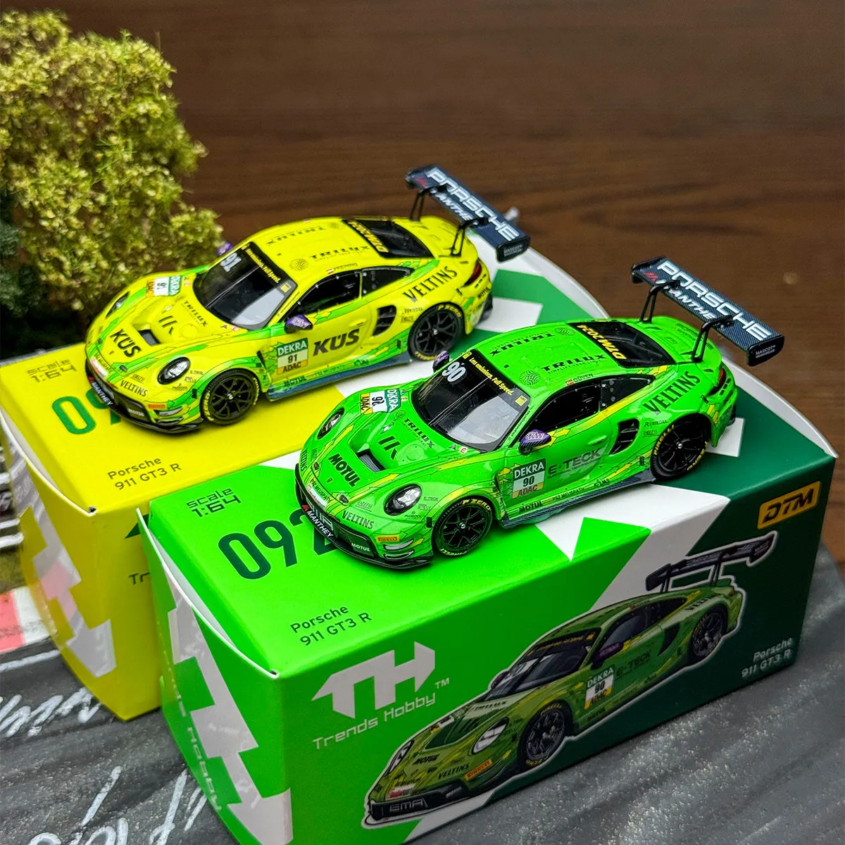 

TM 1/64 911 GT3 R DTM 2024 Alloy Car Diecasts & Toy Vehicles Car Model Miniature Scale Model Car For Children