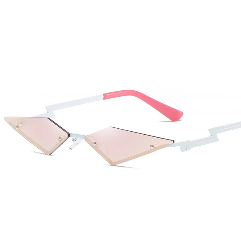 Jeu KDA le plus méchant Evelynn Cosplay lunettes de soleil sans monture Halloween femmes hommes Cosplay accessoires de déguisement accessoires lunettes de rue