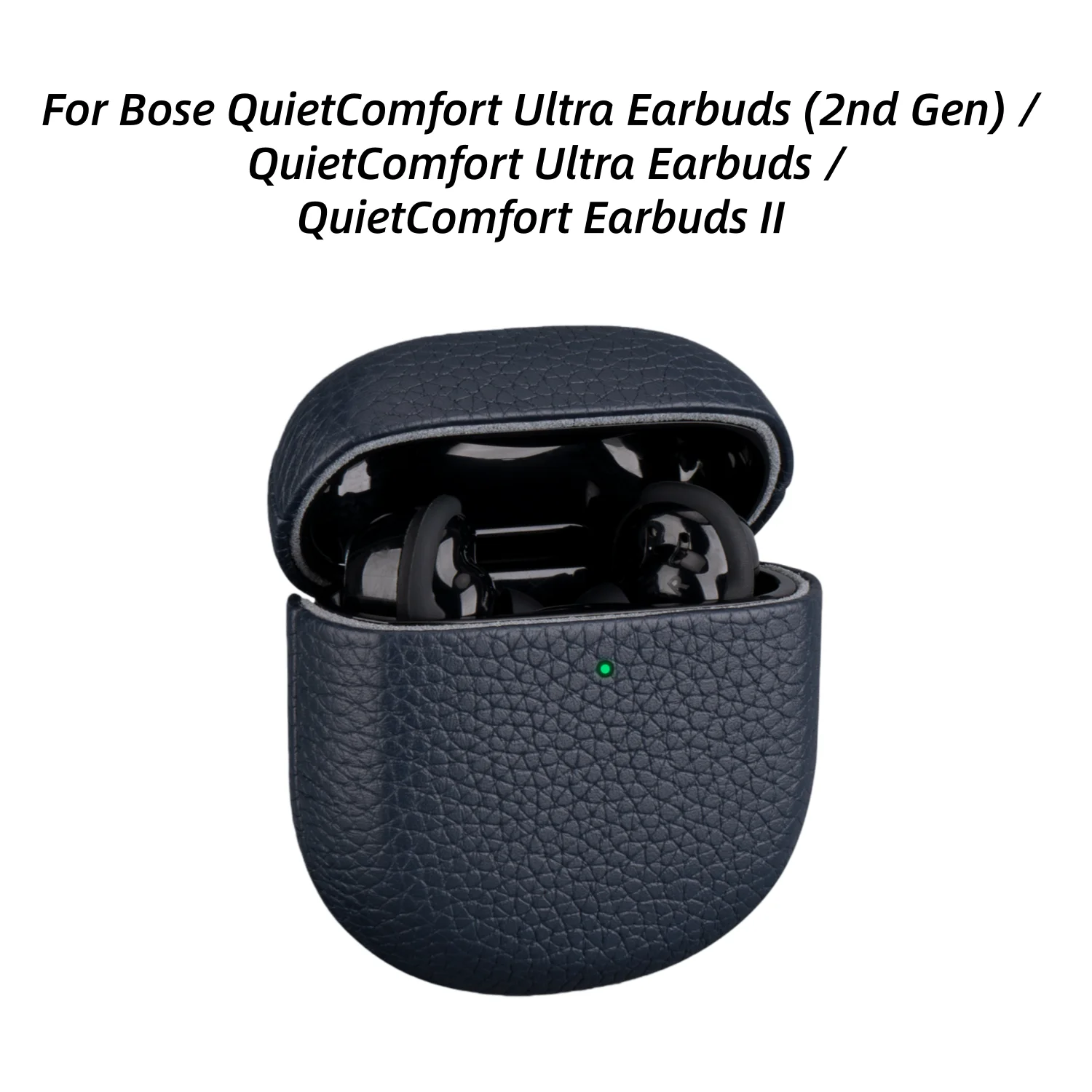 

Real Leather Business Case for Bose QuietComfort Ultra Earbuds / QuietComfort Ultra Earbuds (2nd Gen) / QuietComfort Earbuds II