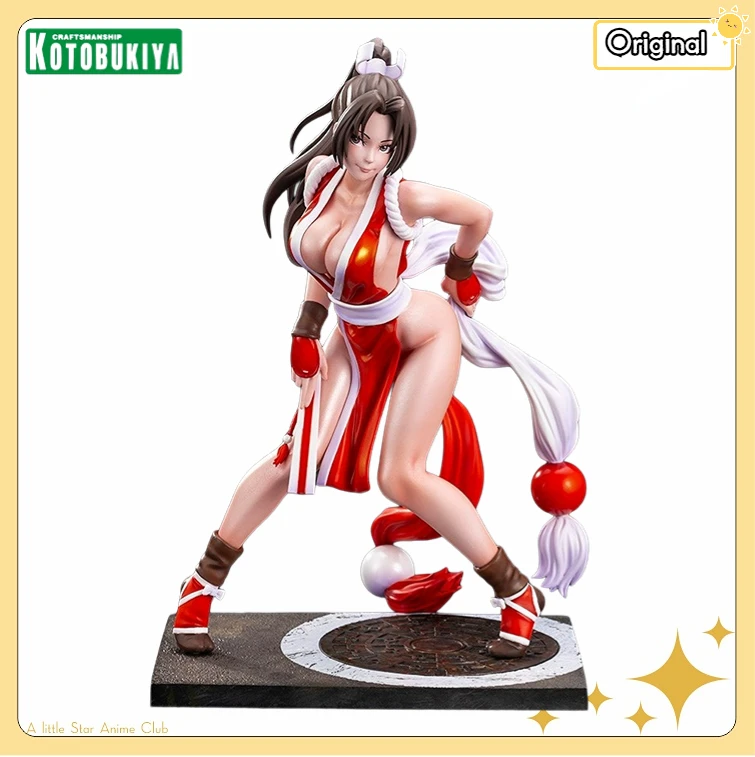 

Предзаказ: Оригинальная фигурка Kotobukiya BISHOUJO Series THE KING OF FIGHTERS '98 Shiranui Mai EX в масштабе 1/7, подарочная модель.