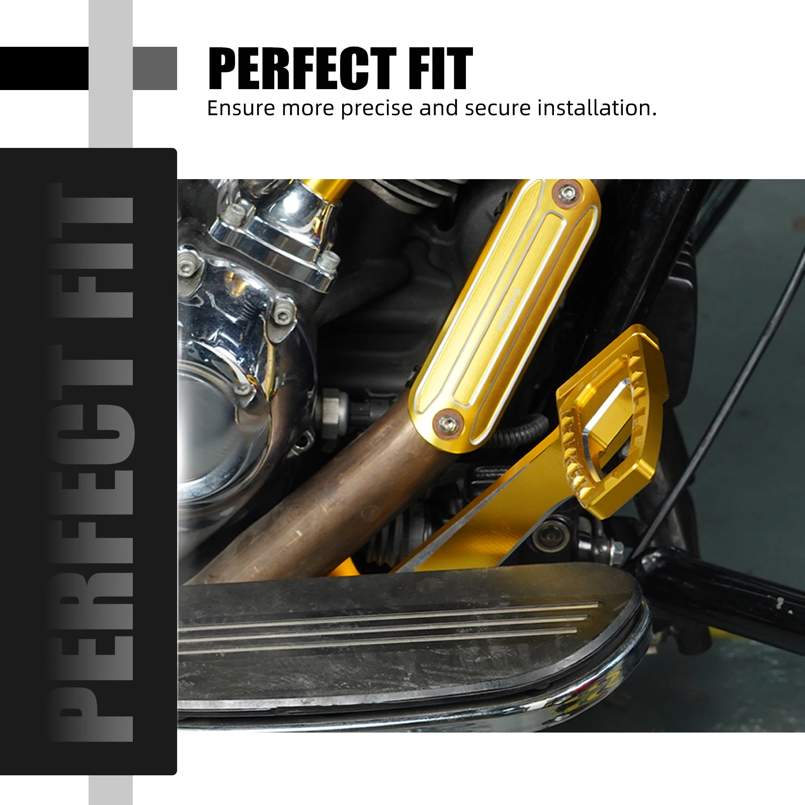 Für Harley Street Glide FLHX 2014-2023 Hinterradbremshebelpedal Road King FLHR Road Glide FLTRX Ultra Limited FLHTK Electra Glide – Detail 21