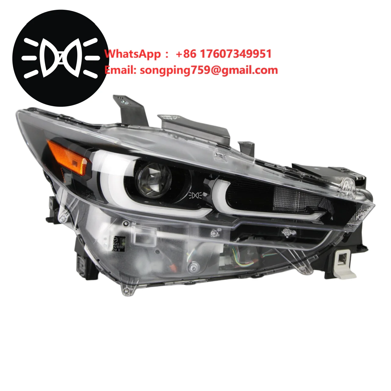 For 2022-2025 Mazda CX-5 Adaptive Right Passenger LED Headlight OEM W/ DRL US Version