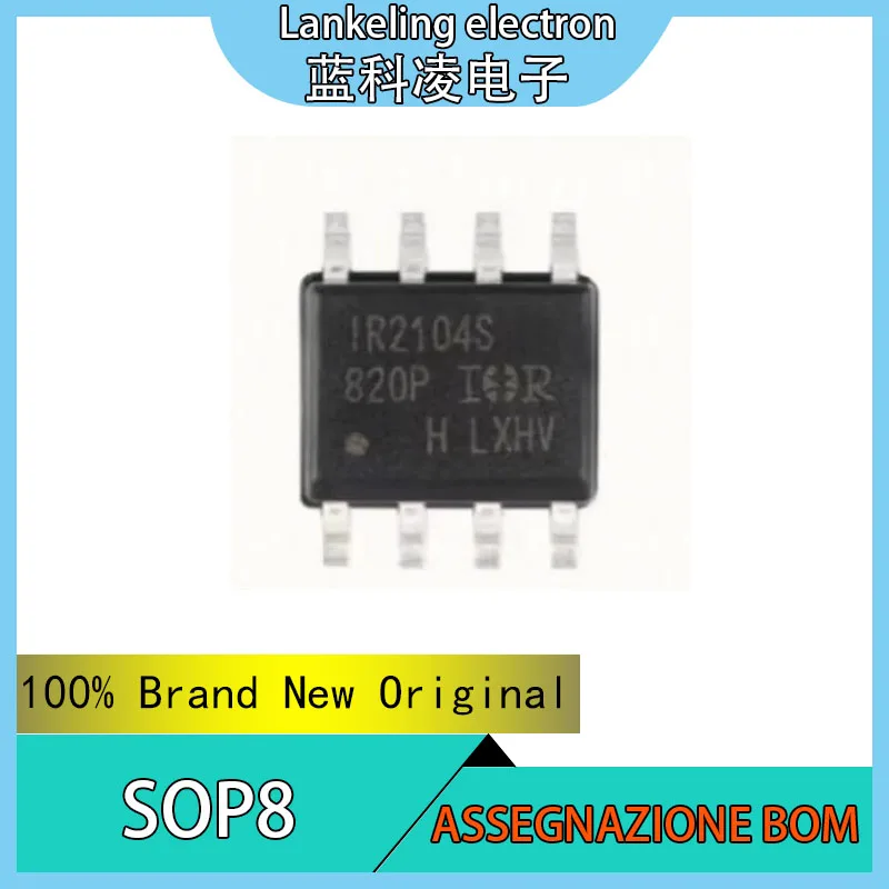 (5piece)IR2104STRPBF IR IR2104 IR2104S IR2104STR 100% Brand New Original SOP8