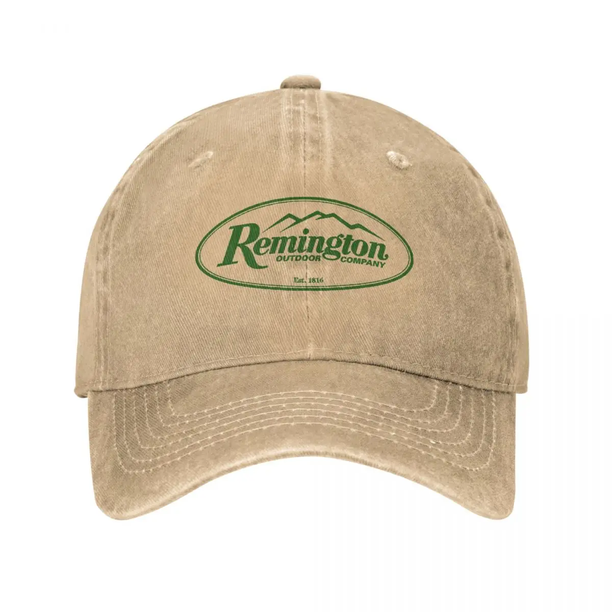 Vintage Remington American Gunmaker Baseball Cap Men Women Distressed Denim Snapback Hat Travel Unstructured Soft Caps Hat