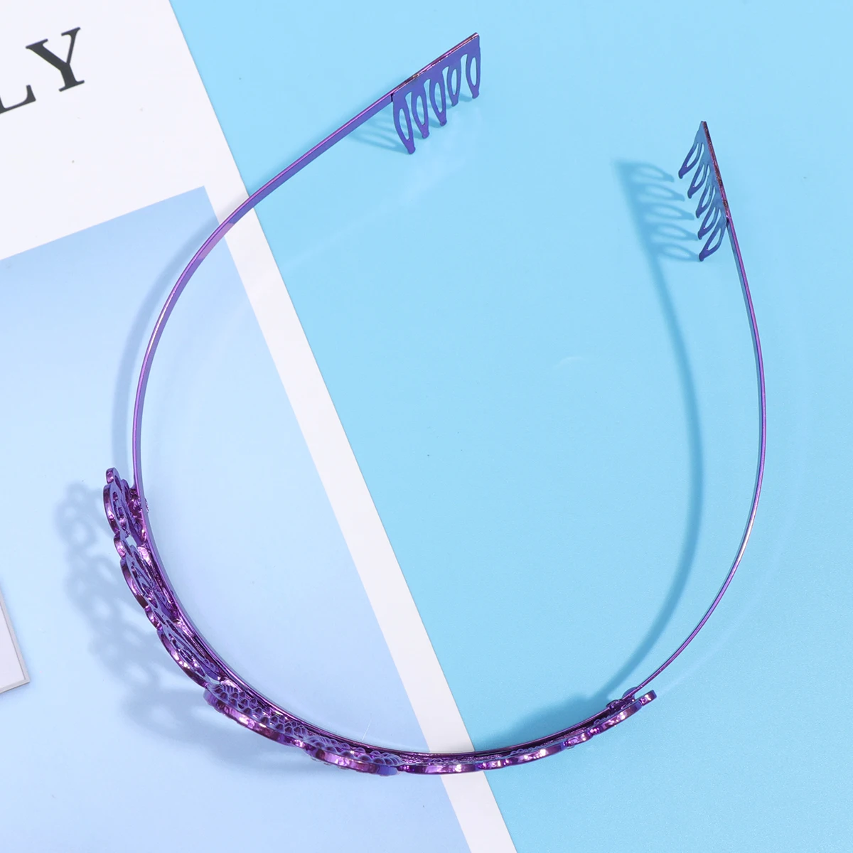 

Birthday Crown Hair Accessories Elegant Design Women Headdress Cake Decor Delicate Gifts Material Exquisite