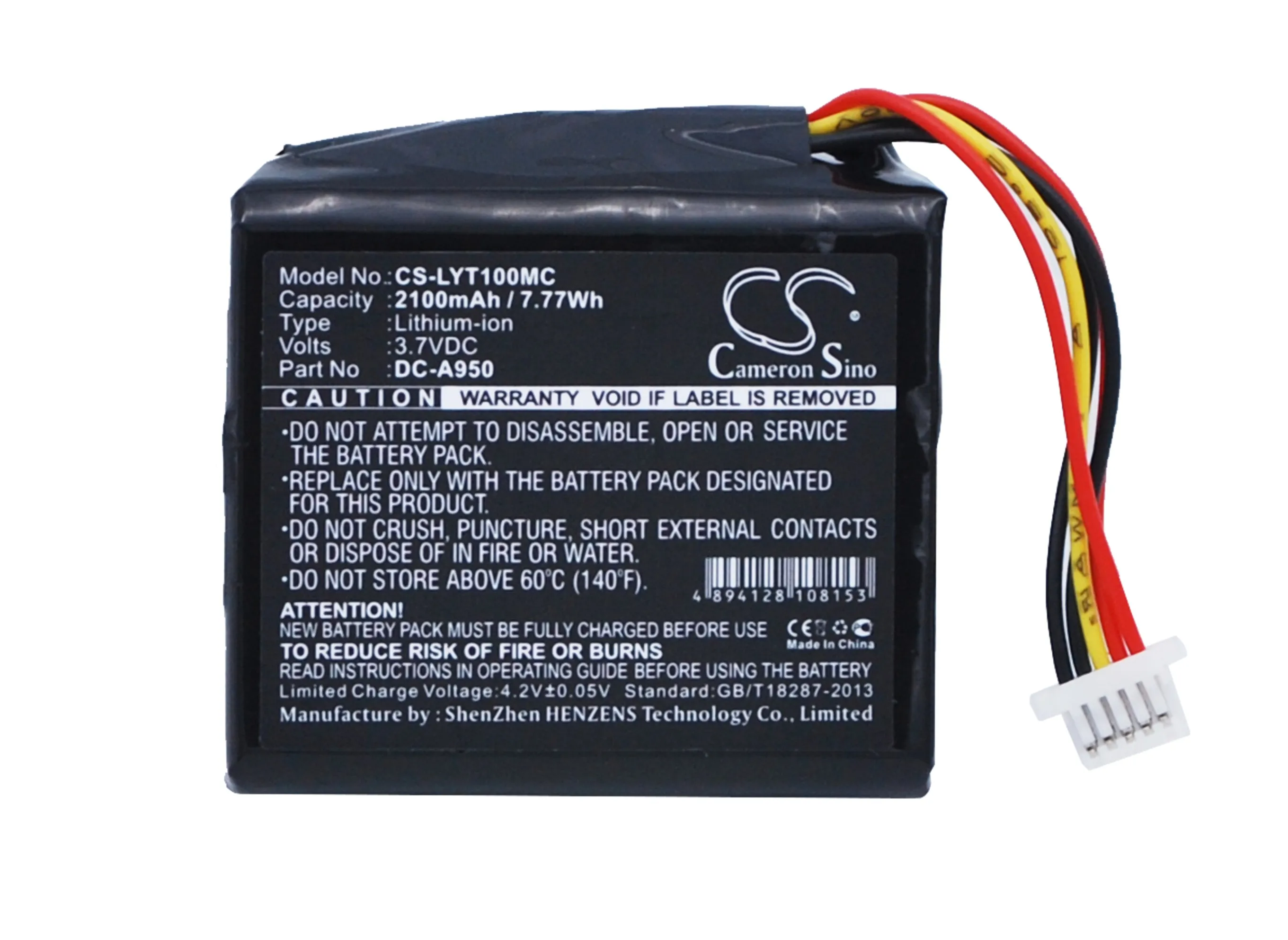 Batería de cámara de iones de litio para LYTRO, 3,7 V, 2100 mAh,ILLum A1 ILLum F1, DC-A950