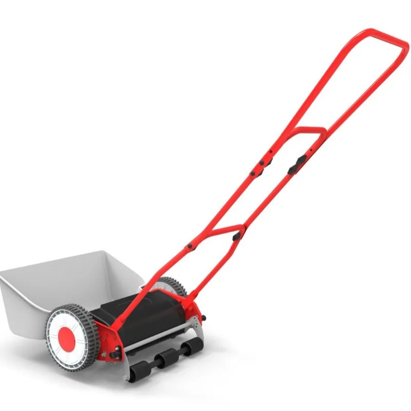 

8-12 inch lawn mower unpowered hand push villa small flower gardening lawn mowing weeding lawn mowing household lawn mower
