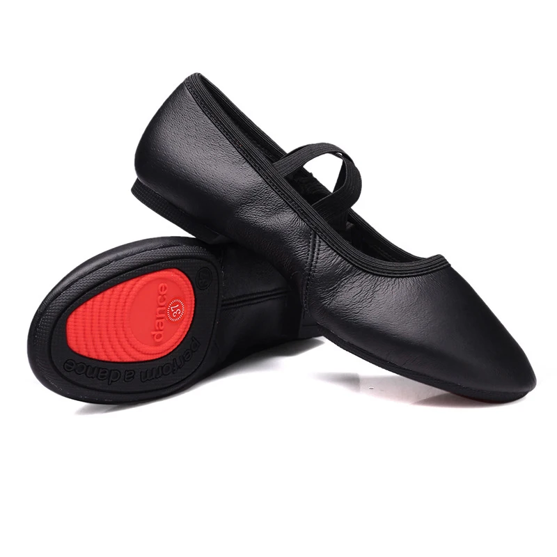 Buty do tańca damskie balerina Jazz Salsa Soft podeszwa 1cm na niskim obcasie dziewczęce pantofle do tańca damskie trampki do tańca latynoskiego