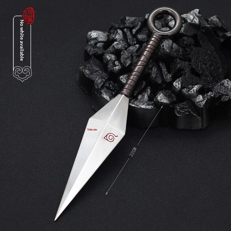 Naruto Metall-Shuriken Drehbares Kugellager Ninja-Stern Anime-Zubehör Cosplay-Modell Sammlerstück Dekoration für Anime-Enthusiasten