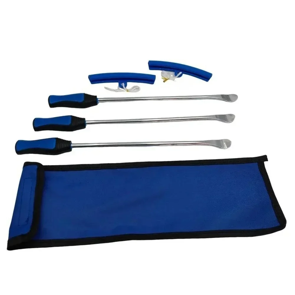 Motorcycle Tire Repair Kit Wheel Change Set Tire Pry Bar Lever Tool 25 Piece For Reliable Tire Removal Tasks On Various Vehic 