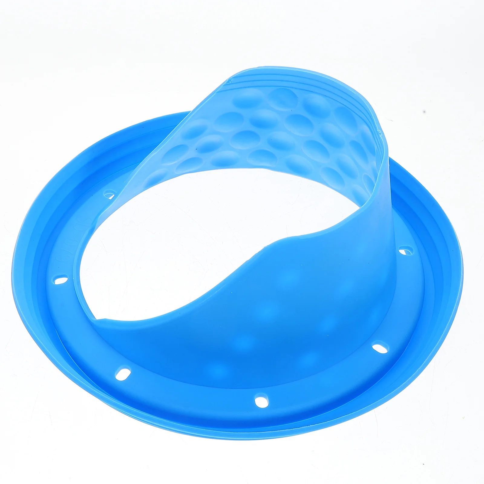 Car Accesories Audio Waterproof Cover Cap for Radio Speaker Rainproof Silicone Baffle Protection Blue Mounting Bracket Ring