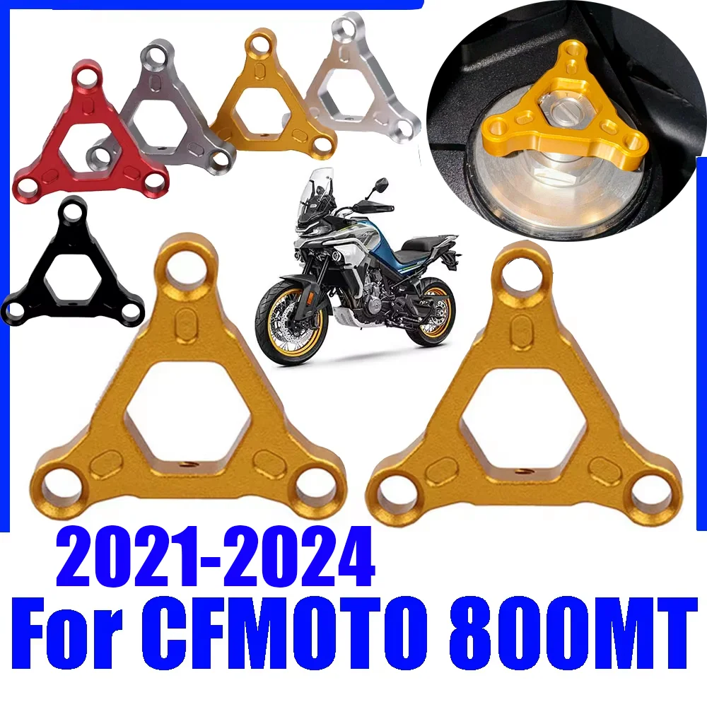 Motorrad Zubehör Vorderradaufhängung Gabel Vorspannung Teller Obere Kappe Für CFMOTO CF 800MT MT800 MT800MT CF800MT Moto Teile