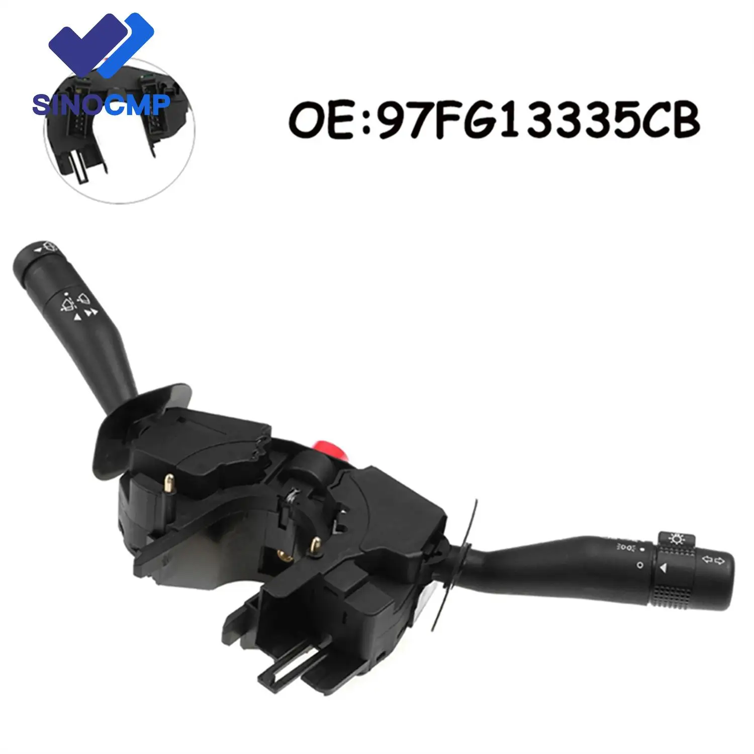 

98FU13335BA 96FG13335CB Car Steering Column Switch Combination Switch For Ford Fiesta MK4 1996-2005