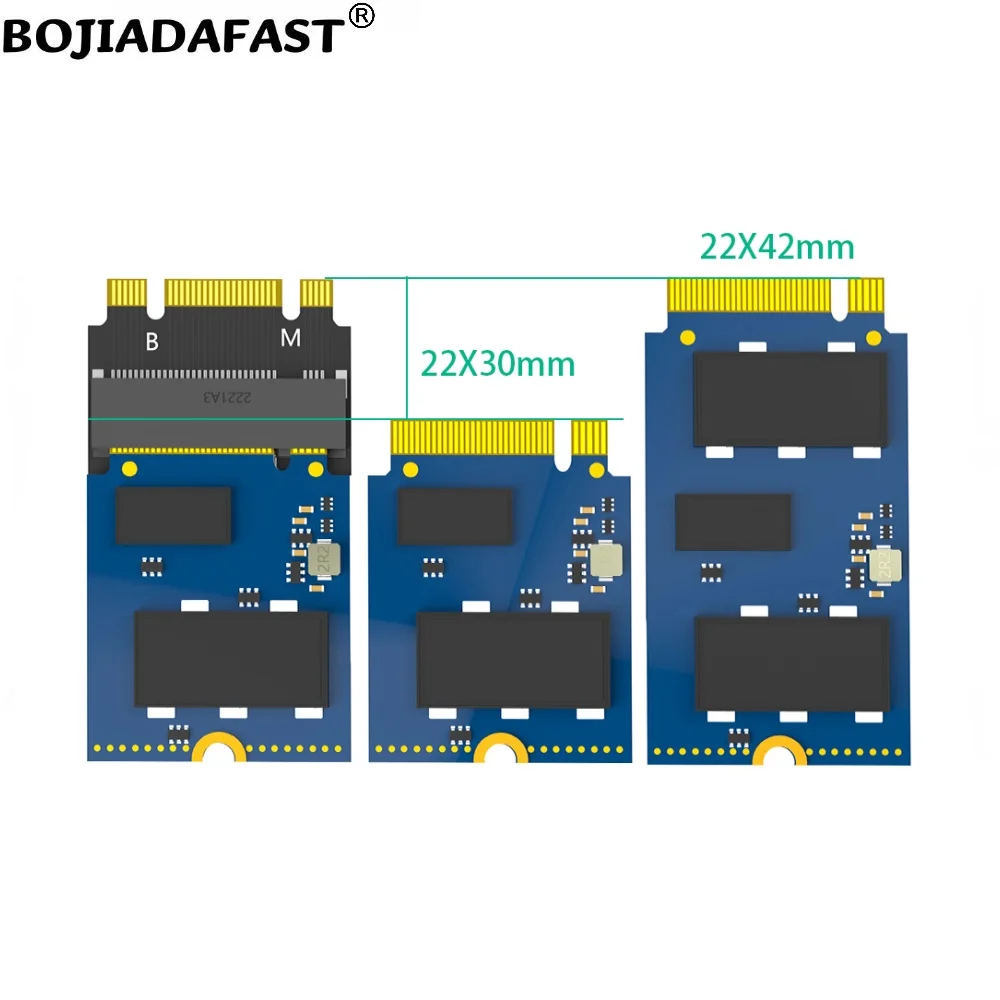 Tarjeta adaptadora NGFF M.2 Key B + M a 2230 2242 M2 key-m NVME SSD para ThinkPad X270 X280 T470 T480 L480 T580 seriales