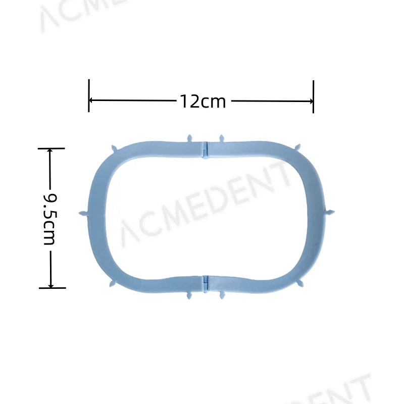 

Dental Foldable Frame Rubber Dam Sheets X-Ray Carbon Film Blue Autoclaved 134℃