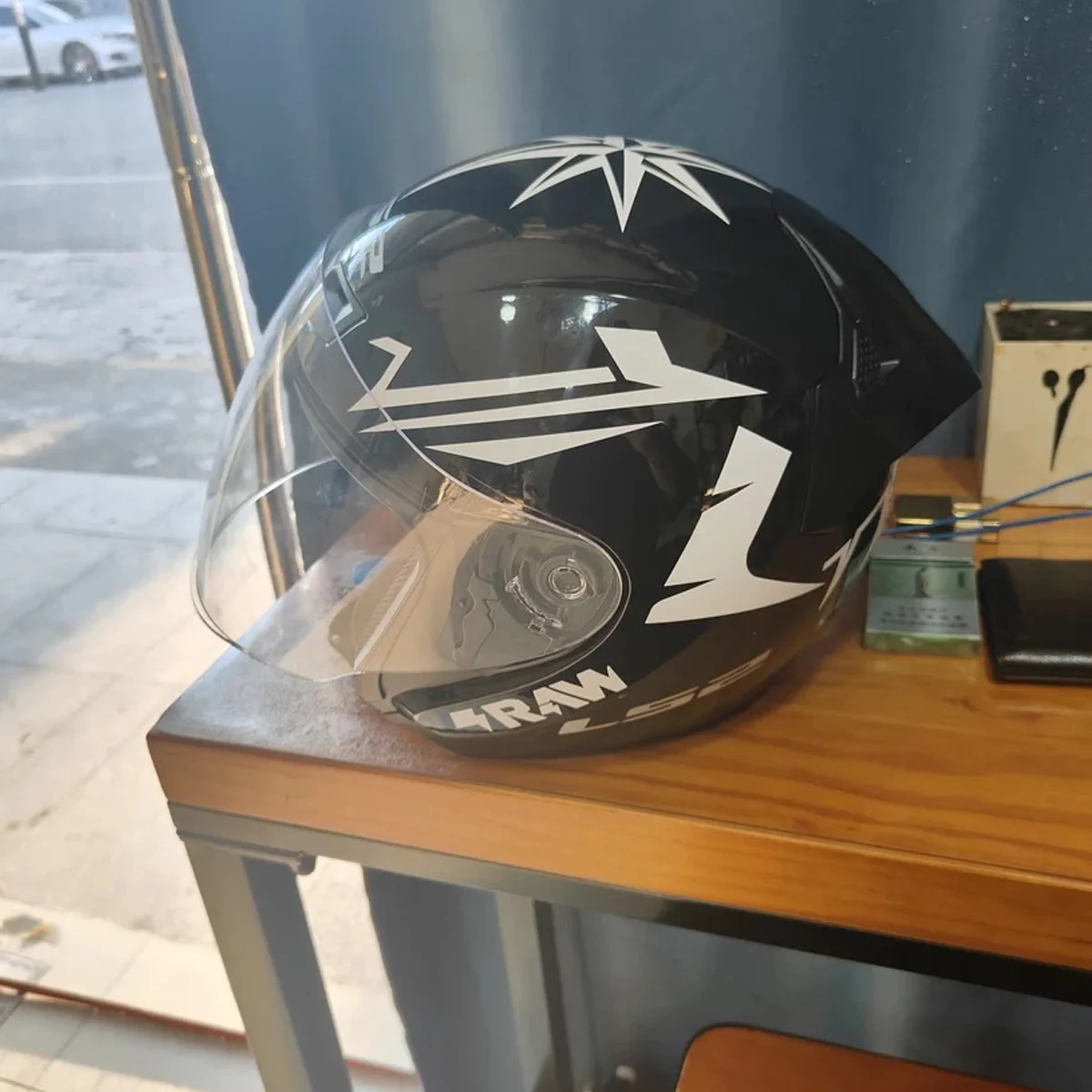 For Shoei HJC KYT Arai AGV Motorcycle Helmet Stickers Decals Visor Kit Moto Body Fender Windshield Decorative Accessories