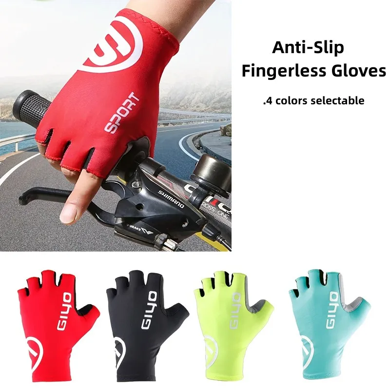 Half Finger MTB Cycling Gloves Use Anti-Slip Technology Breathable Comfort Glove Fitness  Bicycle Sport Training Gloves