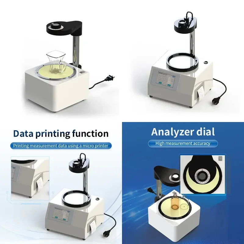 for Optical material 220v voltage intelligent electronic polarization stress meter measures stress value