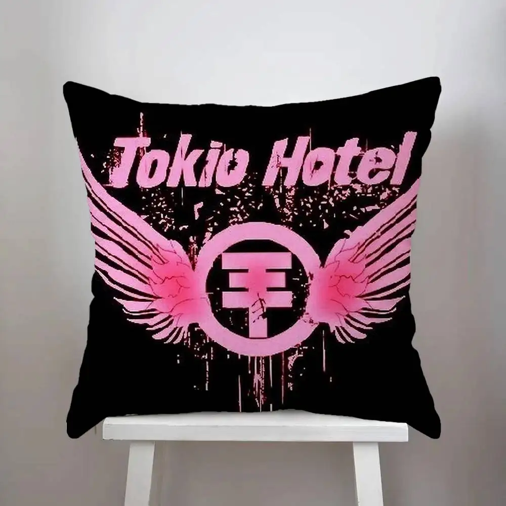 Наволочка Tokio H-Hotel с двусторонней печатью, чехол для подушки 45x45, декоративные подушки, диван, домашний декор, мягкая наволочка