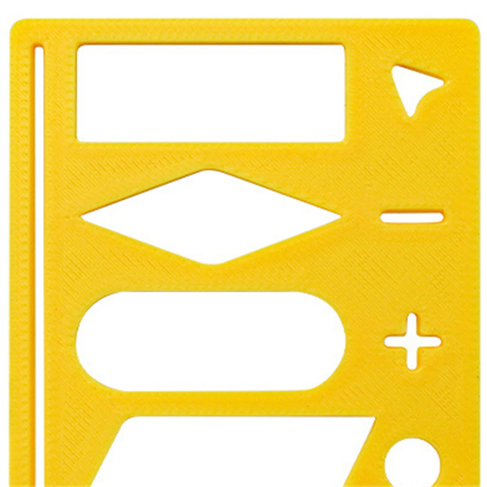 قالب مخطط التدفق استنسل مخطط التدفق قالب سجل القصاصات استنسل مع مسطرة قياس لبطاقات القصاصات اليدوية ذاتية الصنع