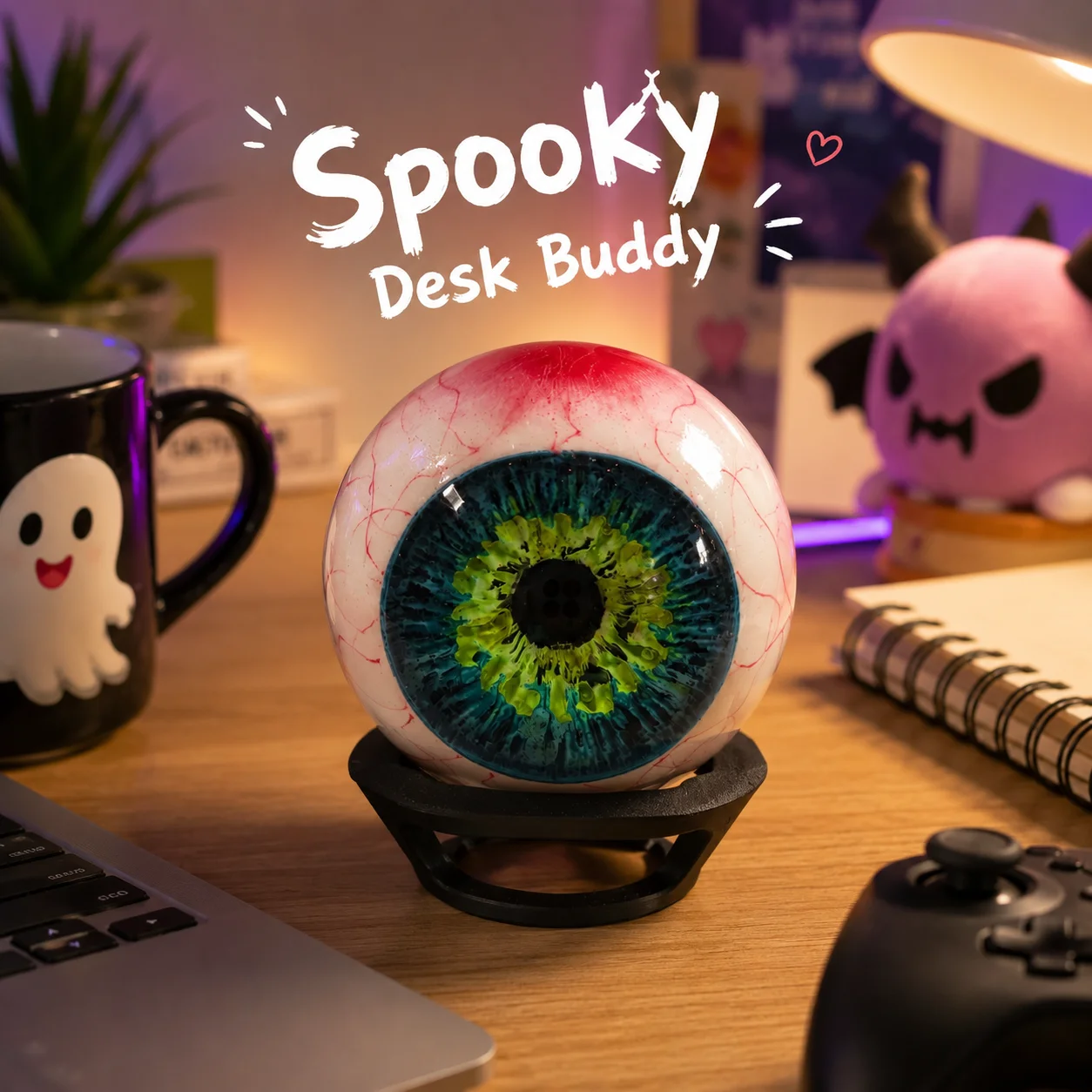 Hyper Realistic Monster Eye Decor Scary 3D Wall Prop For Halloween Party Centerpiece Home Table Decor For Adults And Teens
