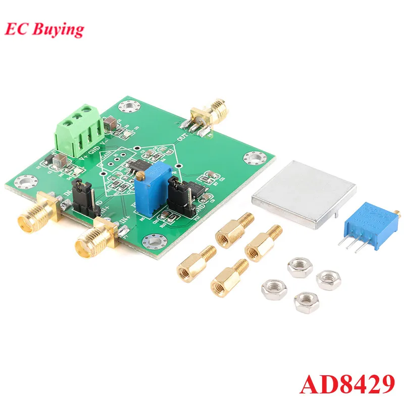 AD8421 AD8429 Precision Instrumentation Amplifier Module Signal Millivolt Voltage Amplifier Board Single Terminal/Differential