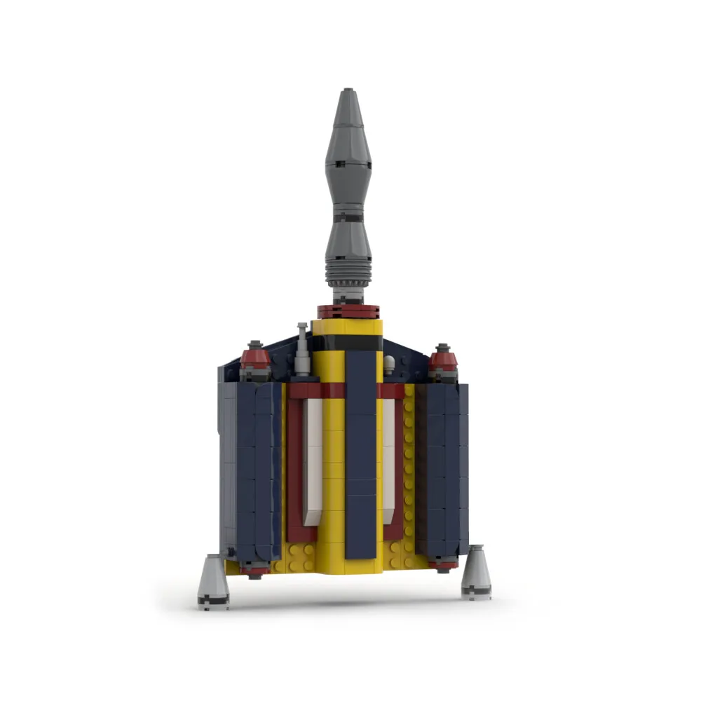 

Custom MOC: C7443 Jetpack Model 296 Parts from TV Show Gift for Christmas