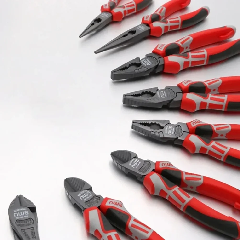 Universal Wire Cutter Needle Nose Crimping Plier Electrician Working Hardware Diagonal Pliers