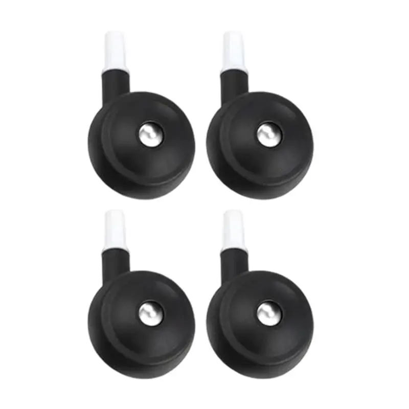 

RMWIN-Универсальные сменные колеса для детских ходунков, 4 шт., пластиковые ролики, аксессуары с креплением на стержень для колясок Trend