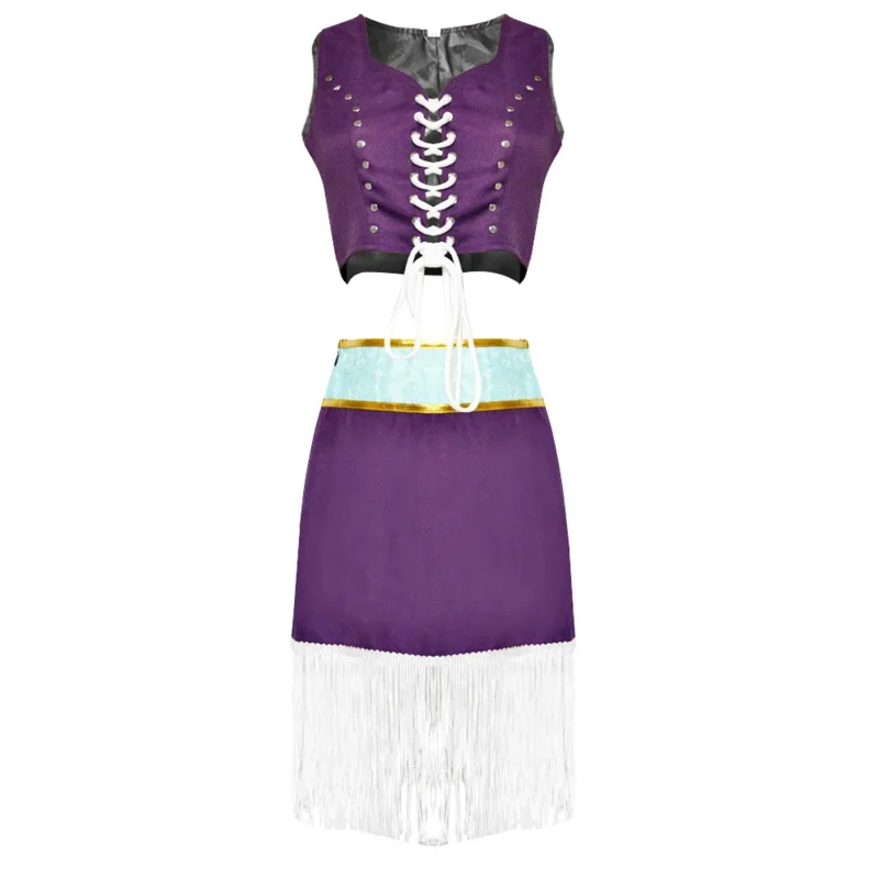 One Nico Robin Costume Cosplay lungo collo di pelliccia cappotto vestito abiti pezzo Halloween carnevale vestito per le ragazze