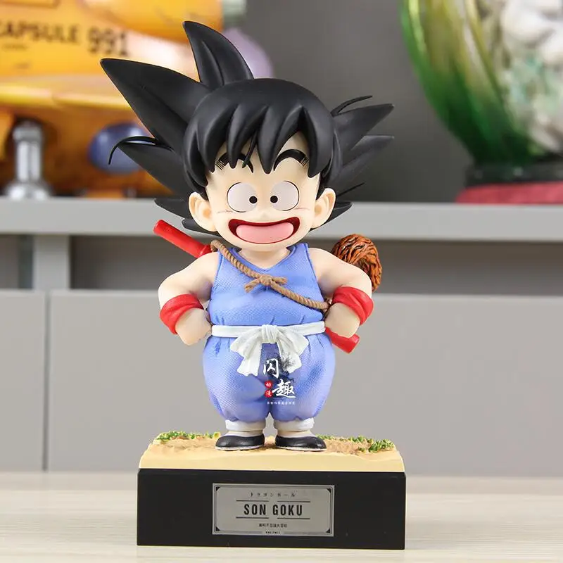 

Dragon Ball Infinite Childhood Series Childhood Son Goku Cline Klin Anime Figure Model Ornament Statue Collection Toy Figma Gift