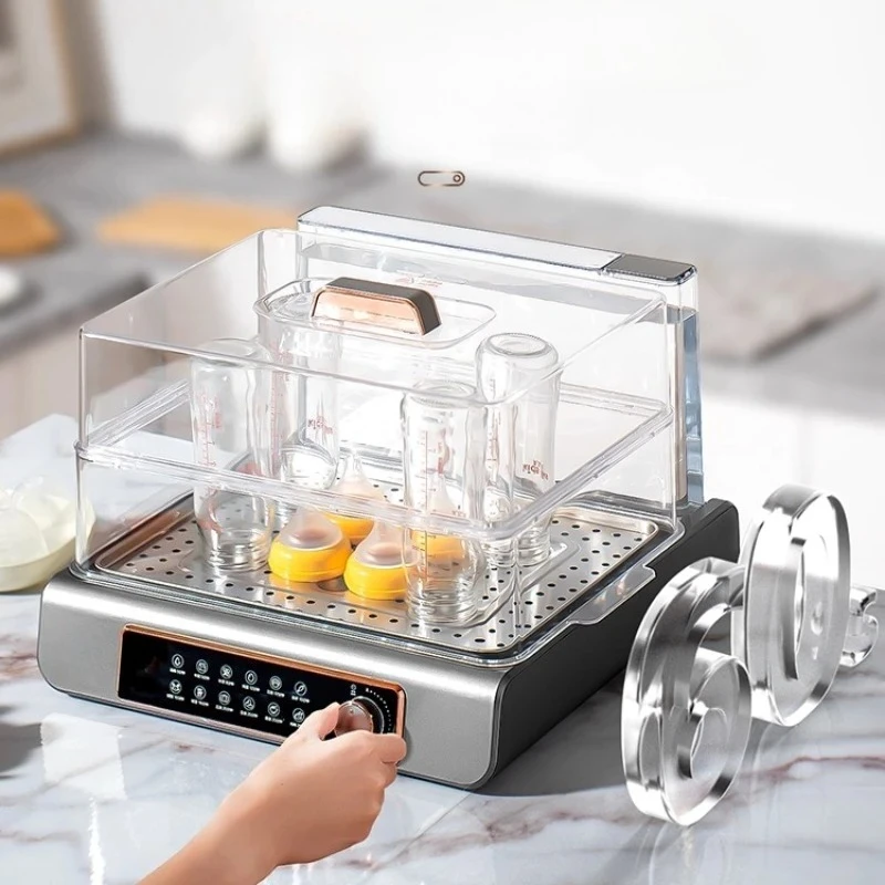 Multifunctional Foldable Multi‑Layer Electric Steamer, Large Capacity Quick Steam Cooker Food‑Grade Healthy Material