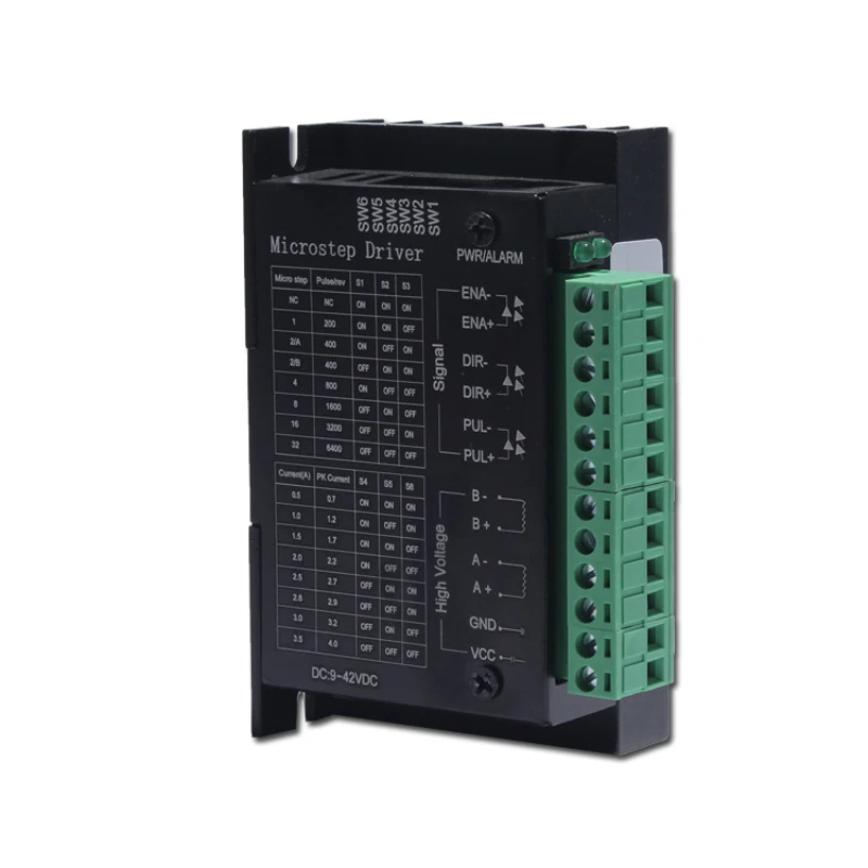 Stappenmotor Driver Tb6600 Nema 23 Nema 34 42/57/86 Nema17 4a DC9-40V 1 As Stappenmotor Cnc Graveermachine