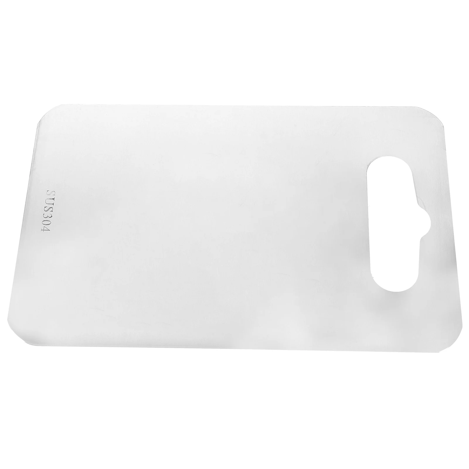 

Разделочная доска из нержавеющей стали 24X14,8 дюйма, нержавеющая, водонепроницаемая, можно мыть в посудомоечной машине, двусторонний сверхмощный разделочный блок для использования на кухне