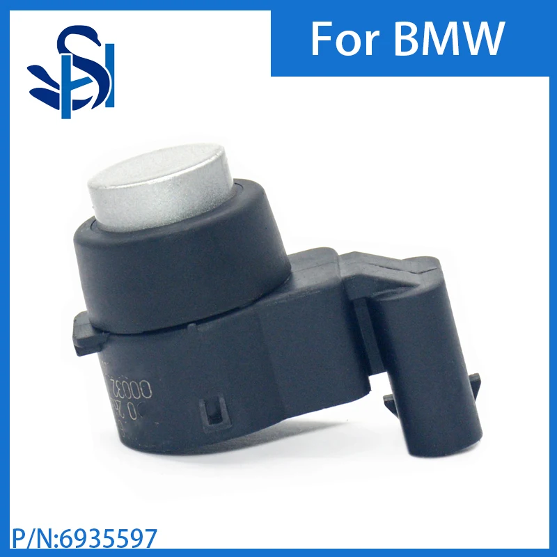 PDC Sistema de Sensor de Estacionamento para BMW Sensor de Estacionamento, Prata, BMW E81, E82, E87, E88, E90, E91, E92, E93, 6935597