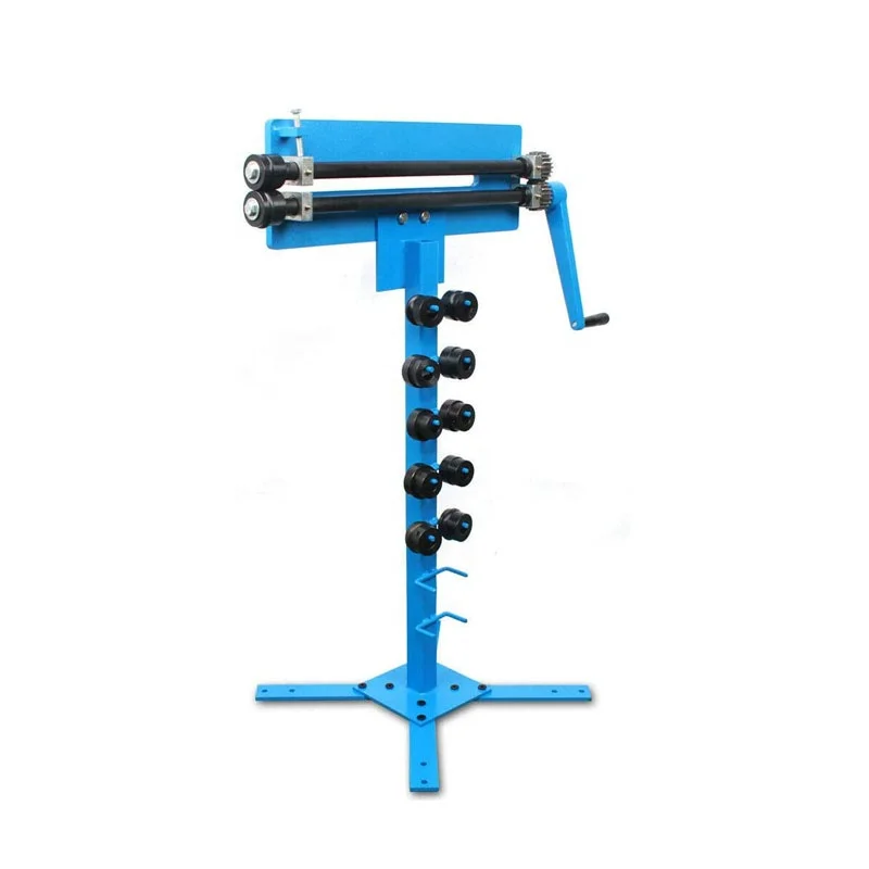 

Huaju Industrial RM18 18Ga Mild Steel Plate Hand Rotary Bender Rolling Tool Manual Bead Roller Machine