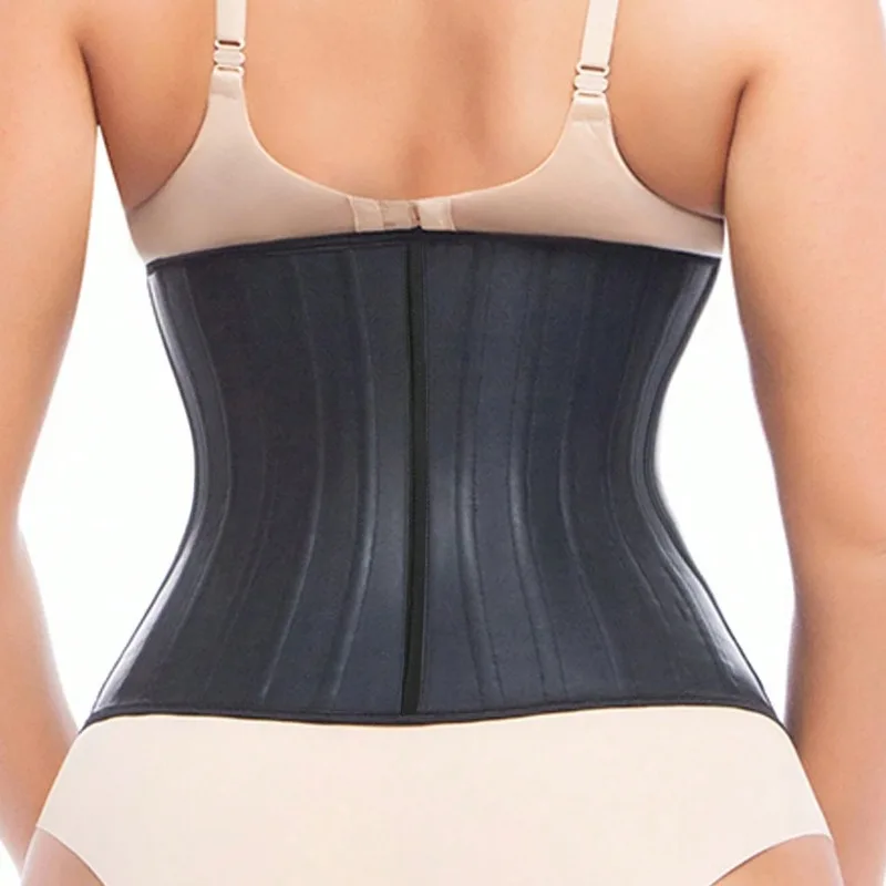 25 bones Corset Waist Trainer Latex Body Shapewear Women Tummy Shaper Belly Sheath Sllimming Belt Modeling Strap Weight Loss