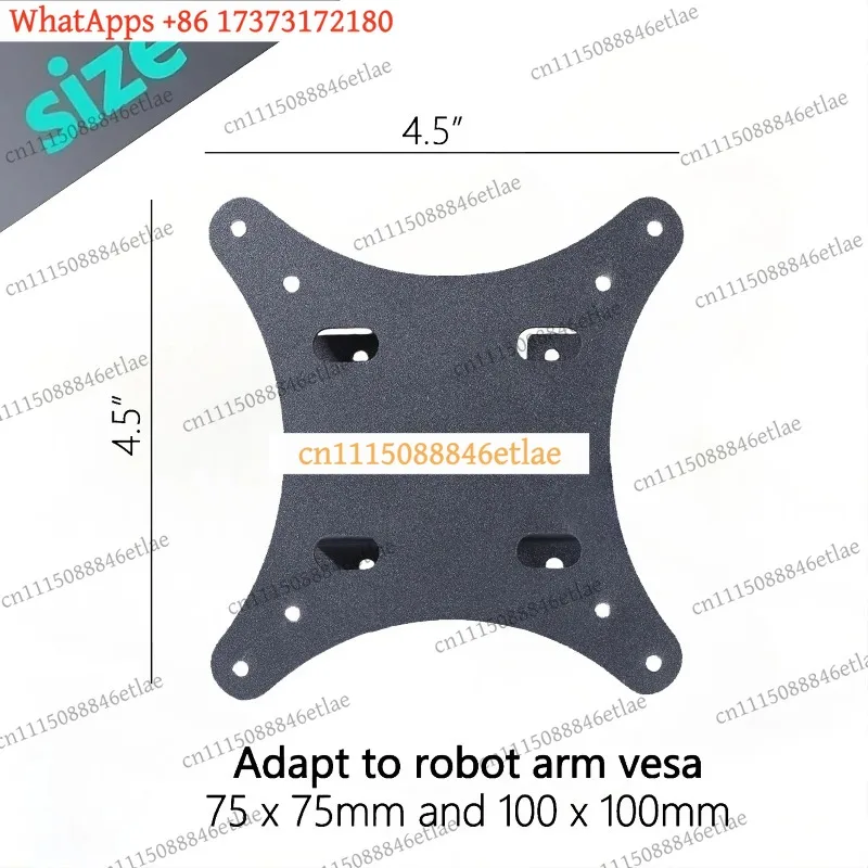 VESA Adapter for Titan Army N27SH2 N32SKC N27SQ N32SQ Wall Mount Bracket 75x75 100x100 Monitor Arm Stand