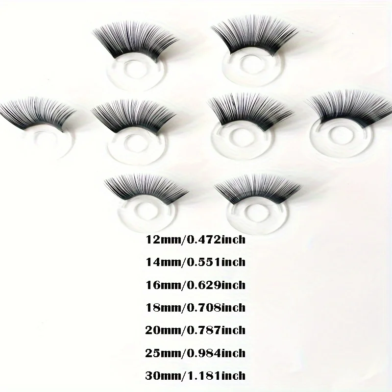 10 Stück schwarze Puppen-Wimpernstreifen, sichere Wimpernpuppen, Wimperntabletts, handgefertigte Wimpern-Plüschpuppen, Accessoires, handwerkliche Wimpern – Detail 1
