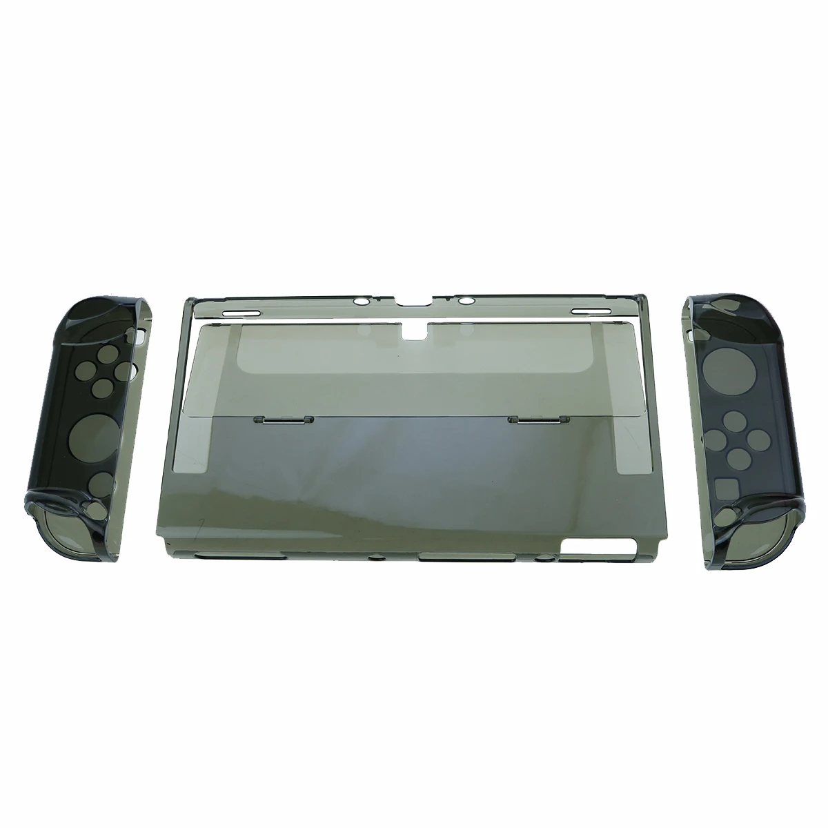 YuXi-Estojo Protetor Destacável para Nintendo Switch, Capa Dura Clara para PC, Anti-Scratch Shockproof Shell, 1Set