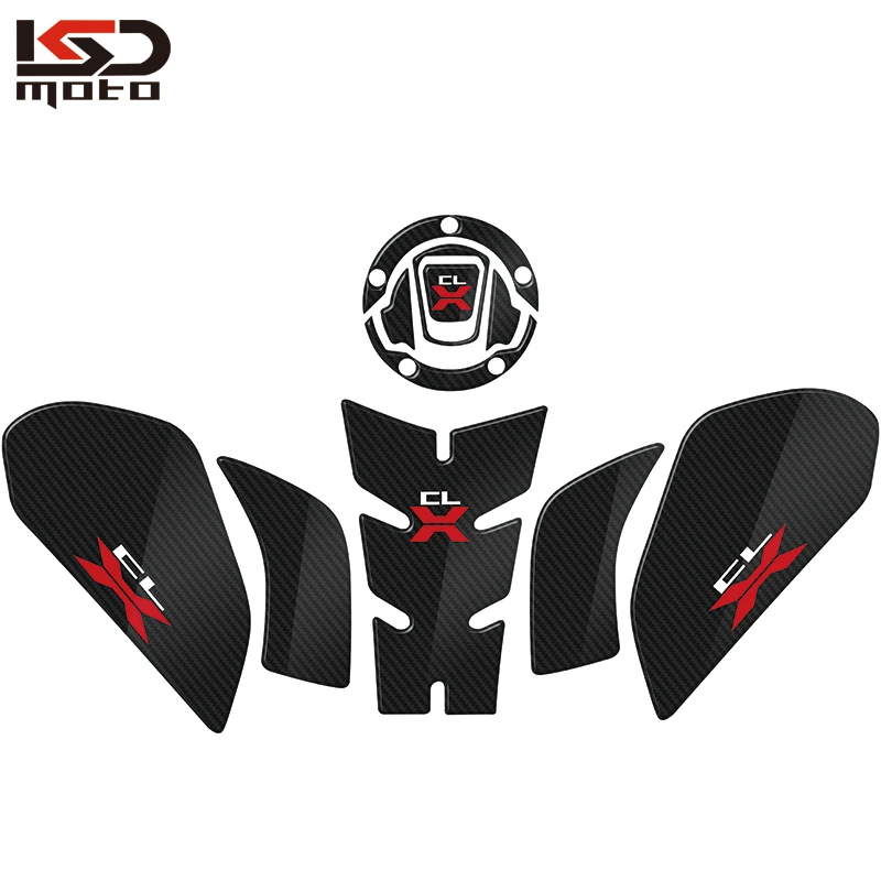 FÜR CFMOTO CL700X Motorrad Schutz Anti Slip Tank Pad Tank Seite Traktion Aufkleber