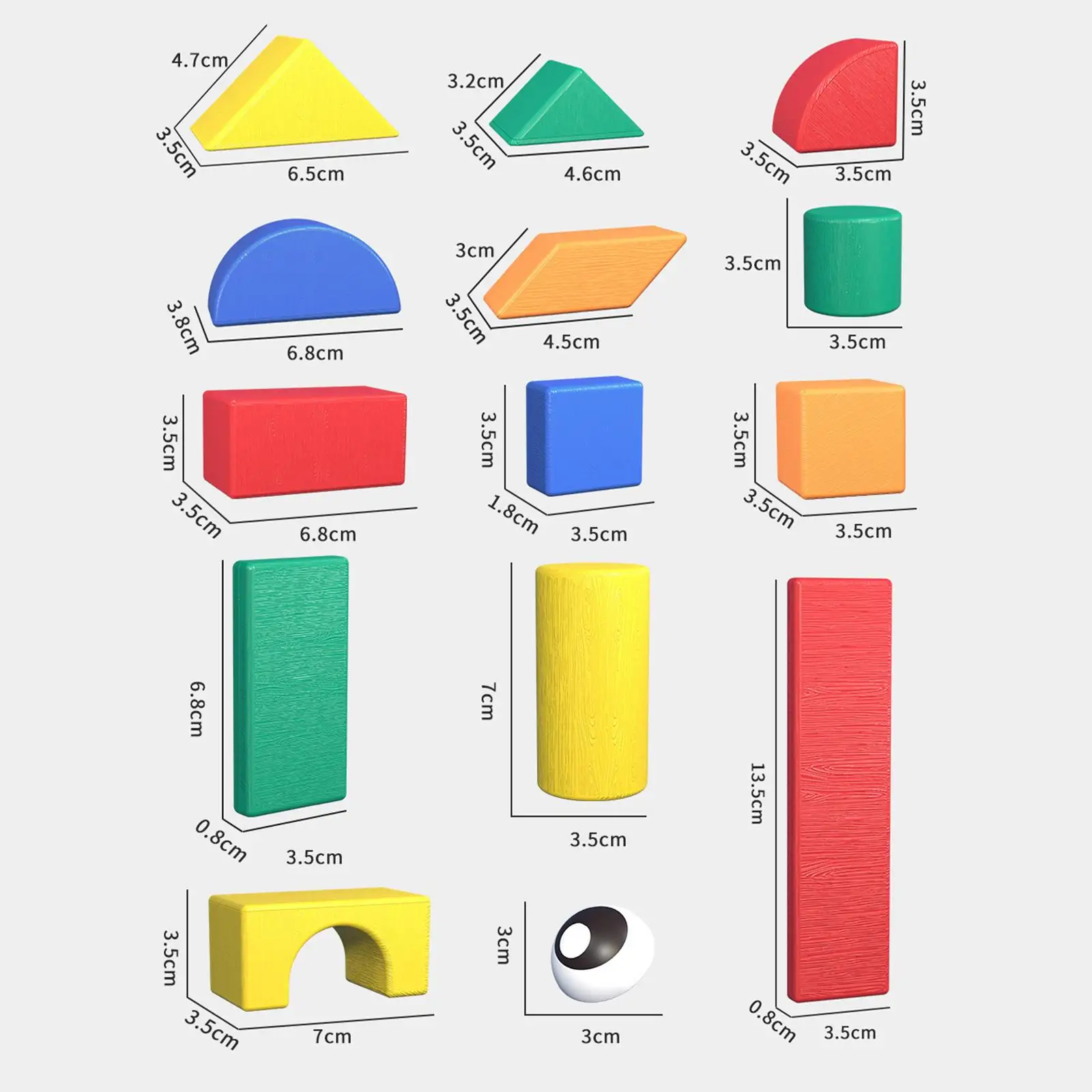 Cubo de construção magnético para reconhecimento de cores de interação de percepção de cores